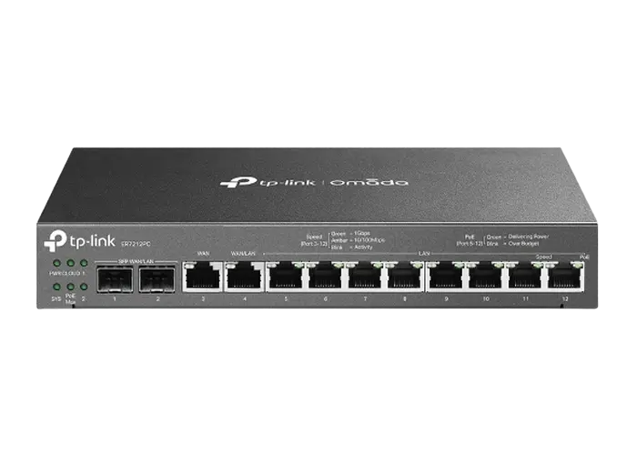VPN Маршрутизатор TP-LINK ER7212PC, Чёрный - photo