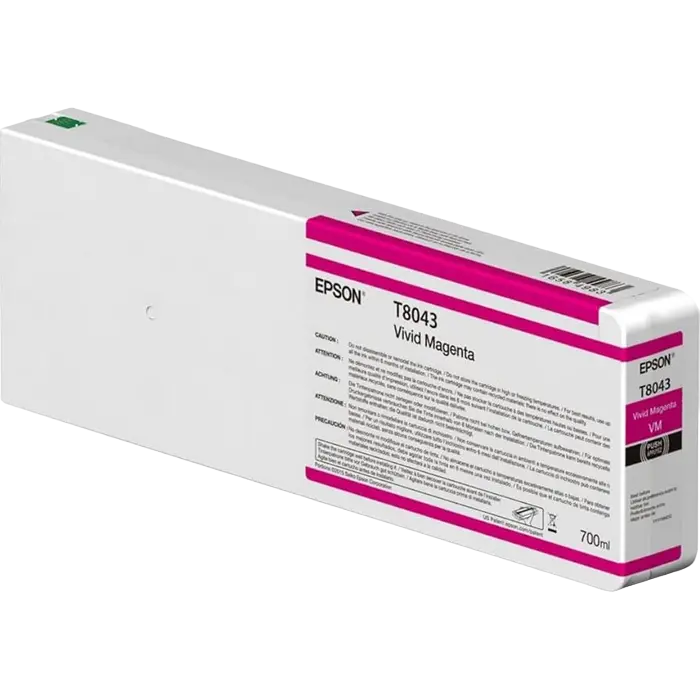 Cartuș de cerneală Epson T804 UltraChrome HDX/HD, 700ml, Magenta - photo