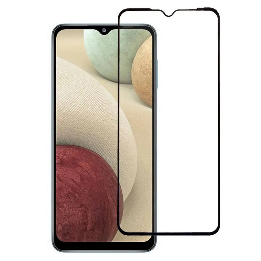 Защитное стекло Xcover Samsung A12/M12/A03s - Full Glue Premium, Чёрный - photo