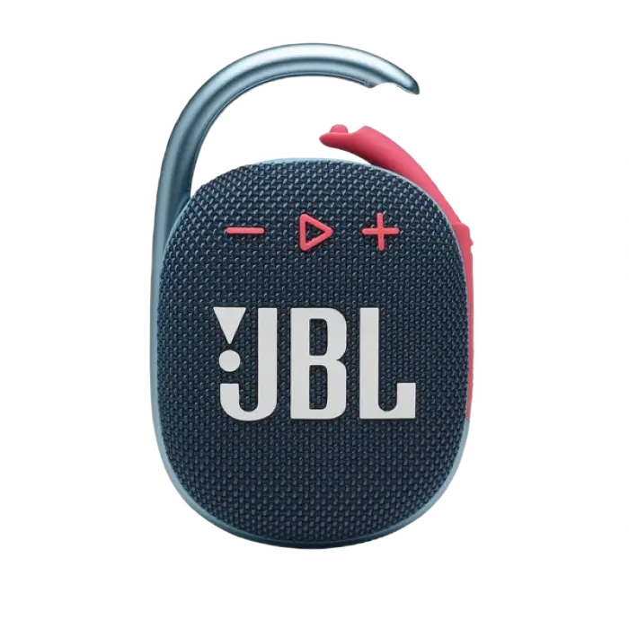 Портативная колонка JBL Clip 4, Синий/Розовый - photo