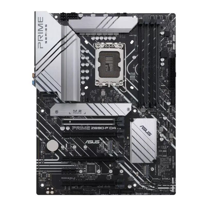 Материнская плата ASUS PRIME Z690-P D4, LGA1700, Intel Z690, ATX - photo