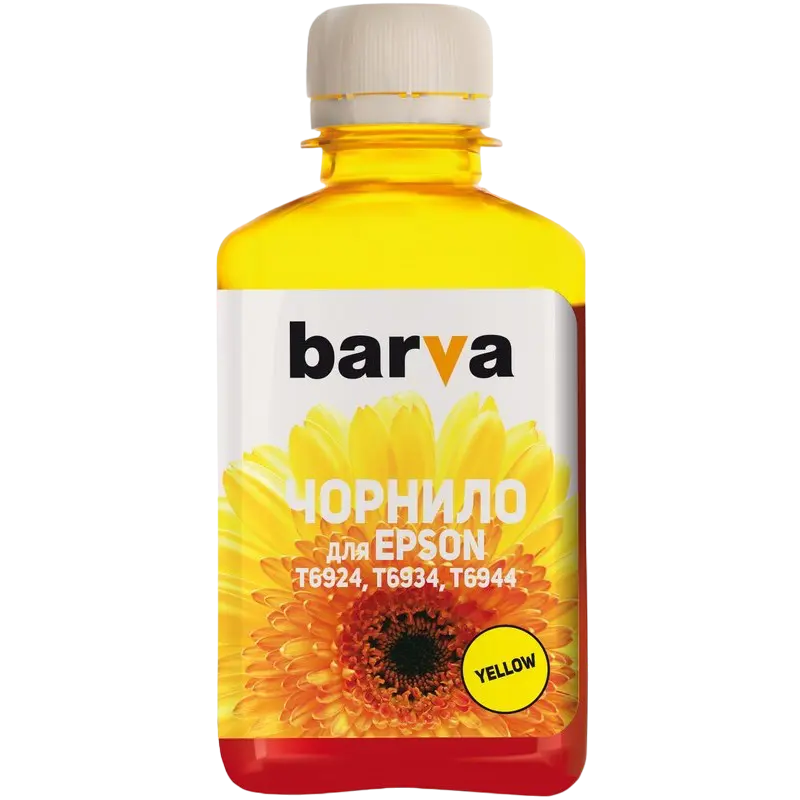 Recipient de cerneală Barva T6931, 180ml, Galben - photo