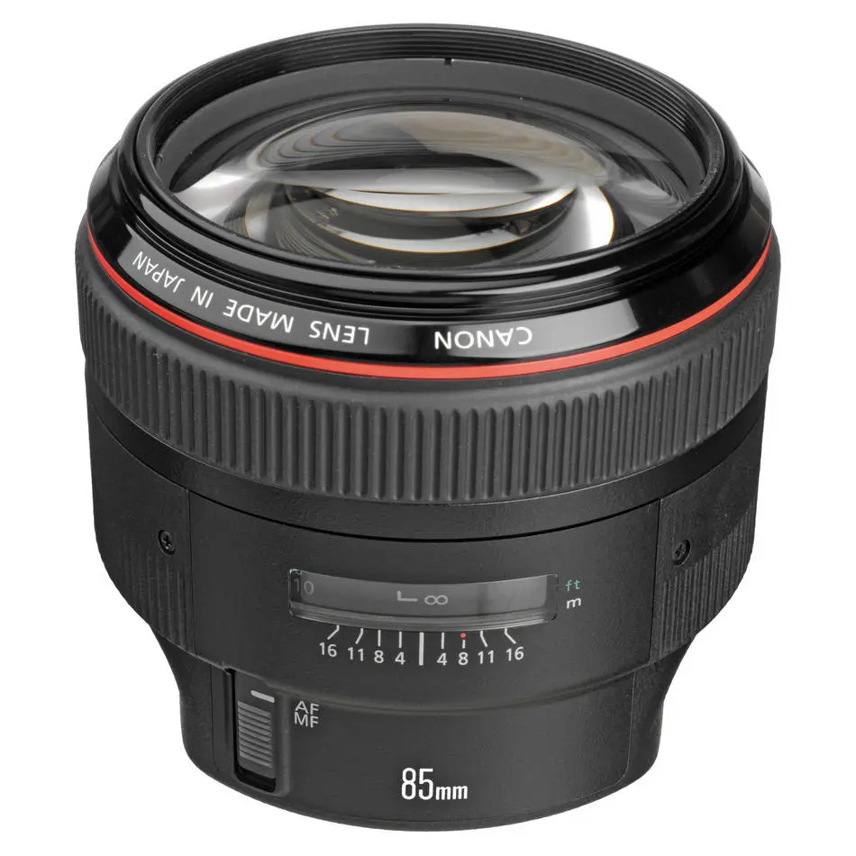 Prime Lens Canon EF  85mm, f/1.2L  II USM - photo