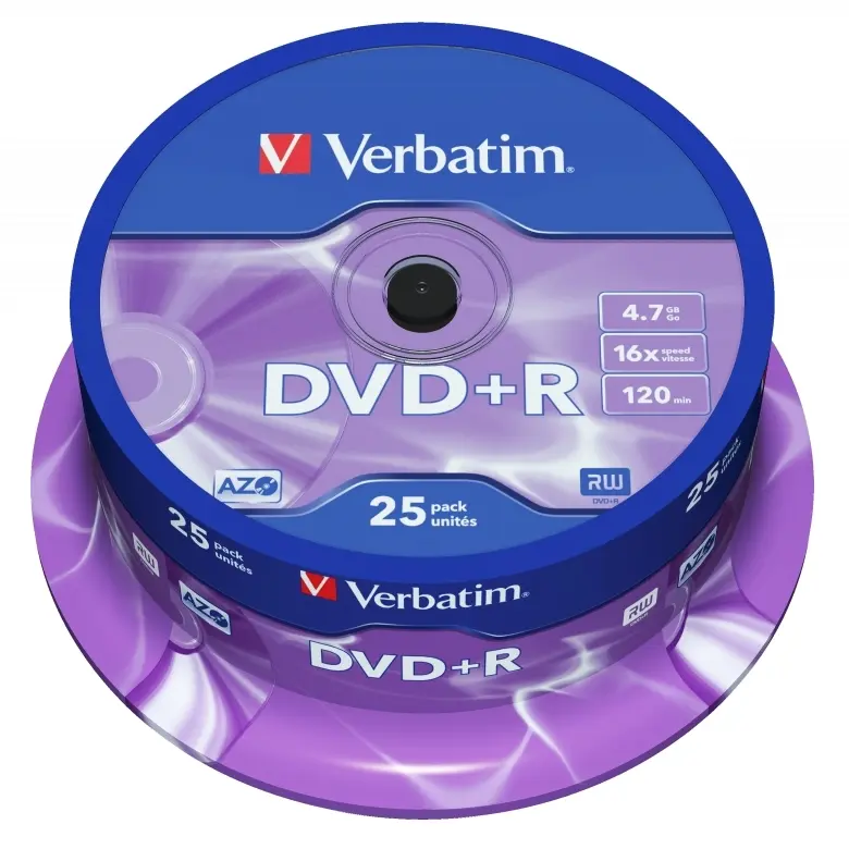 DVD Verbatim VD1625+, 25 buc, Cake - photo