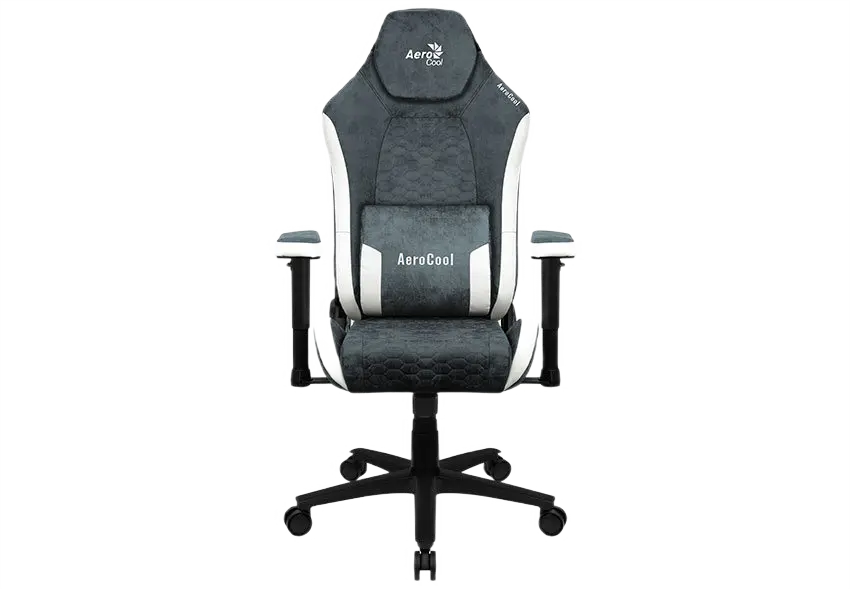 Игровое кресло AeroCool Crown AeroSuede, Искусственная кожа, Синий - photo