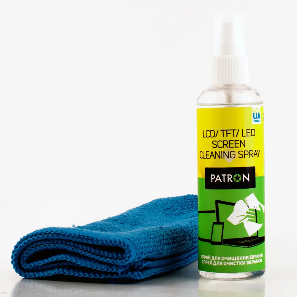 Cleaning set for screens  PATRON "F3-017" (Sprey 100ml+Wipe) Patron - photo