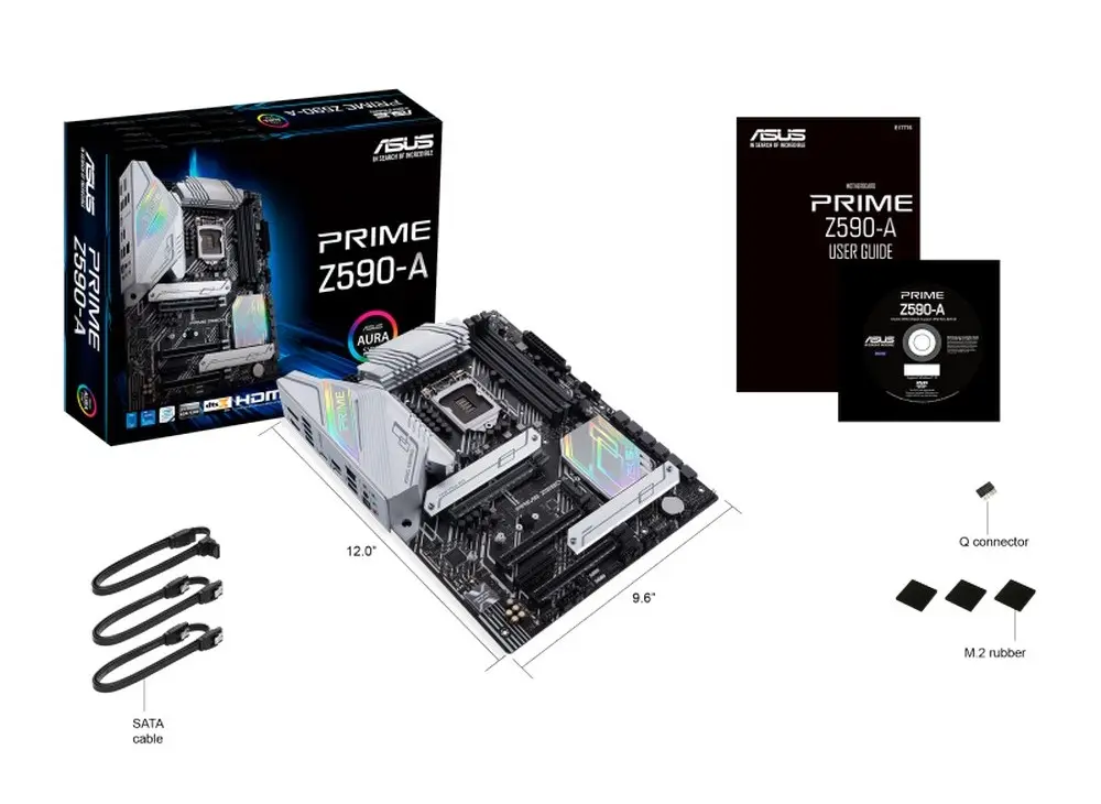 Placă de bază ASUS PRIME Z590-A, LGA1200, Intel Z590, ATX