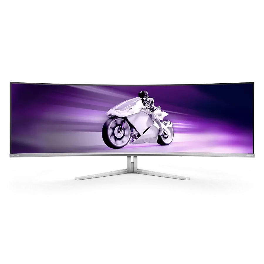 49" Monitor Gaming Philips 49M2C8900L, QD OLED 5120x1440 Dual QHD, Alb - photo