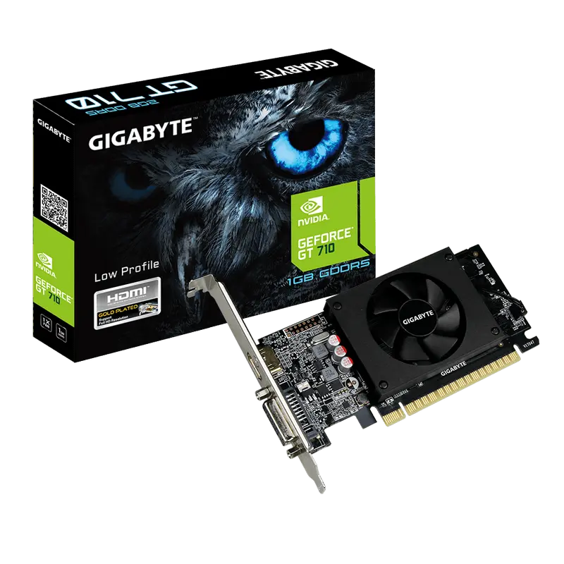 Видеокарта Gigabyte GV-N710D5-1GL, 1ГБ DDR5 64бит - photo