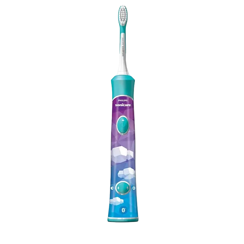 Звуковая зубная щетка PHILIPS Sonicare For Kids HX6321/04, Бирюзовый - photo