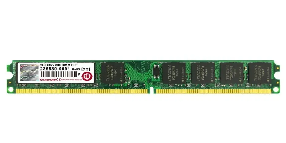 2GB DDR2  800MHz   Transcend  PC6400, CL5 - photo