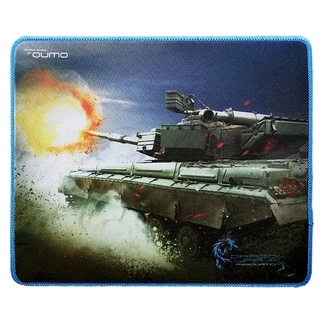 Игровой коврик для мыши QUMO Tank, Small, Разноцветный - photo