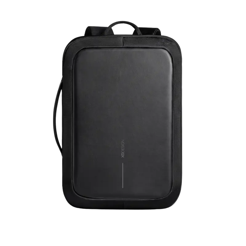 Rucsac pentru Laptop Bobby Bizz, 15.6", Piele artificială, Negru - photo