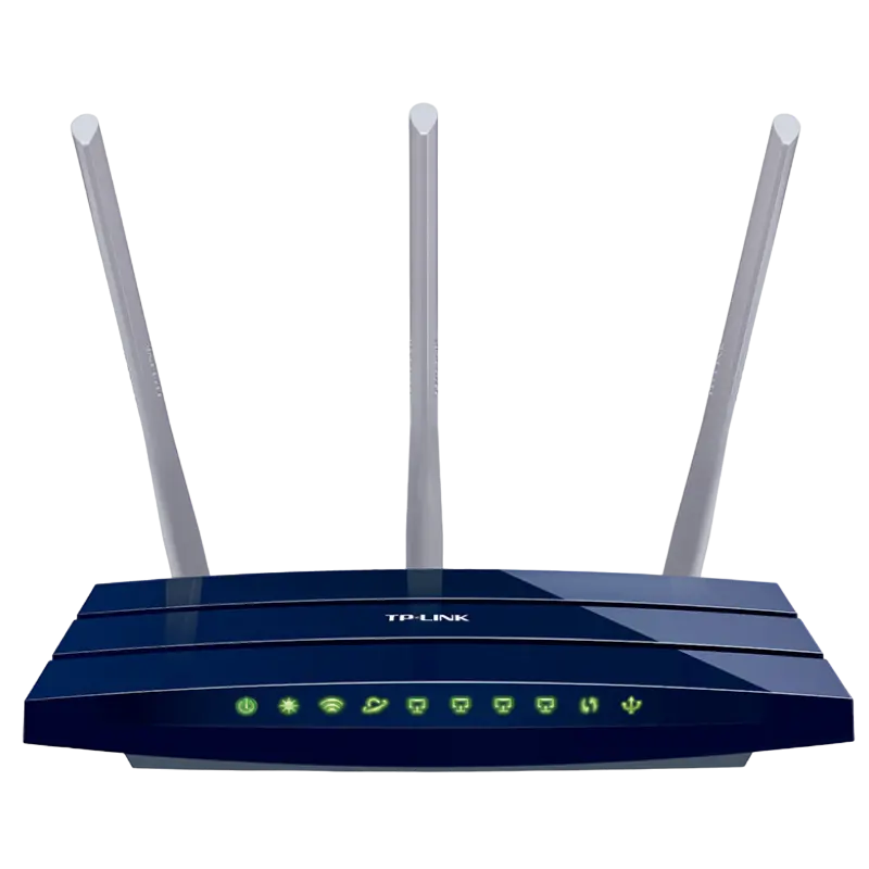 Router fără fir TP-LINK TL-WR1043ND, Albastru - photo