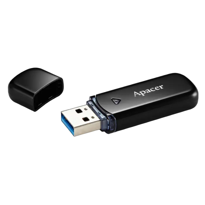 Memorie USB Apacer AH355, 16GB, Negru - photo