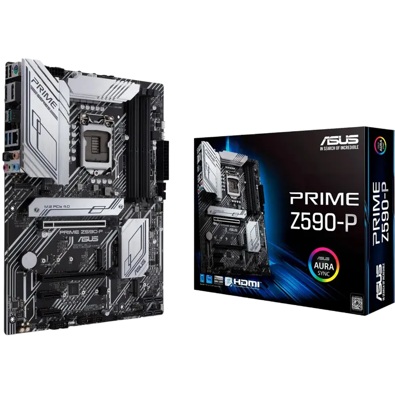 Материнская плата ASUS PRIME Z590-V-SI, LGA1200, Intel Z590, ATX - photo