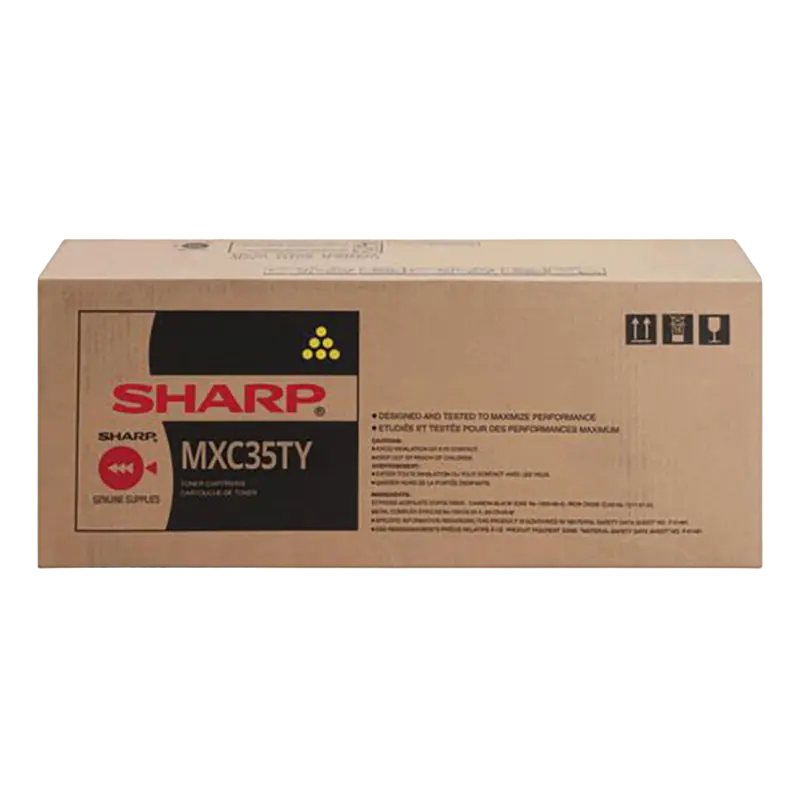 Toner Sharp MX-C35TY, Galben - photo