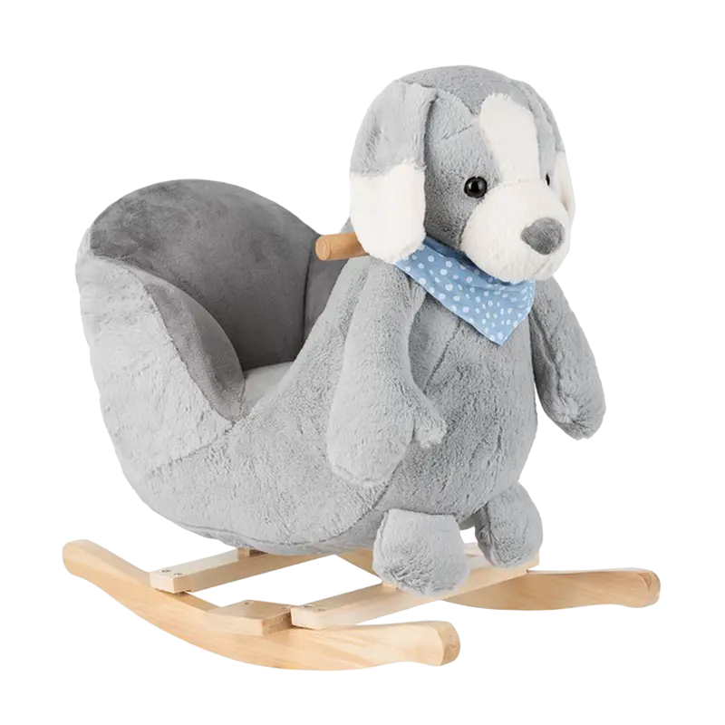 Scaun balansoar pentru copii Kikka Boo Puppy, Gri - photo