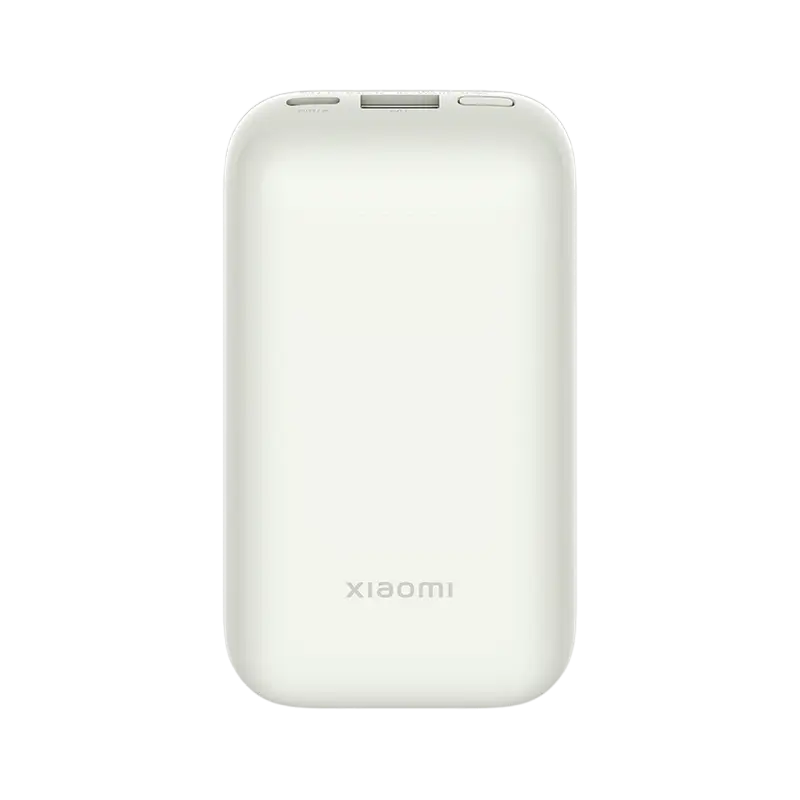 Портативное зарядное устройство Xiaomi Power Bank 33W Pocket Edition Pro, 10000мА·ч, Белый - photo