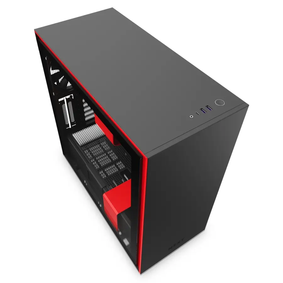 Carcasă PC NZXT H710, Midi-Tower, ATX, Negru - photo