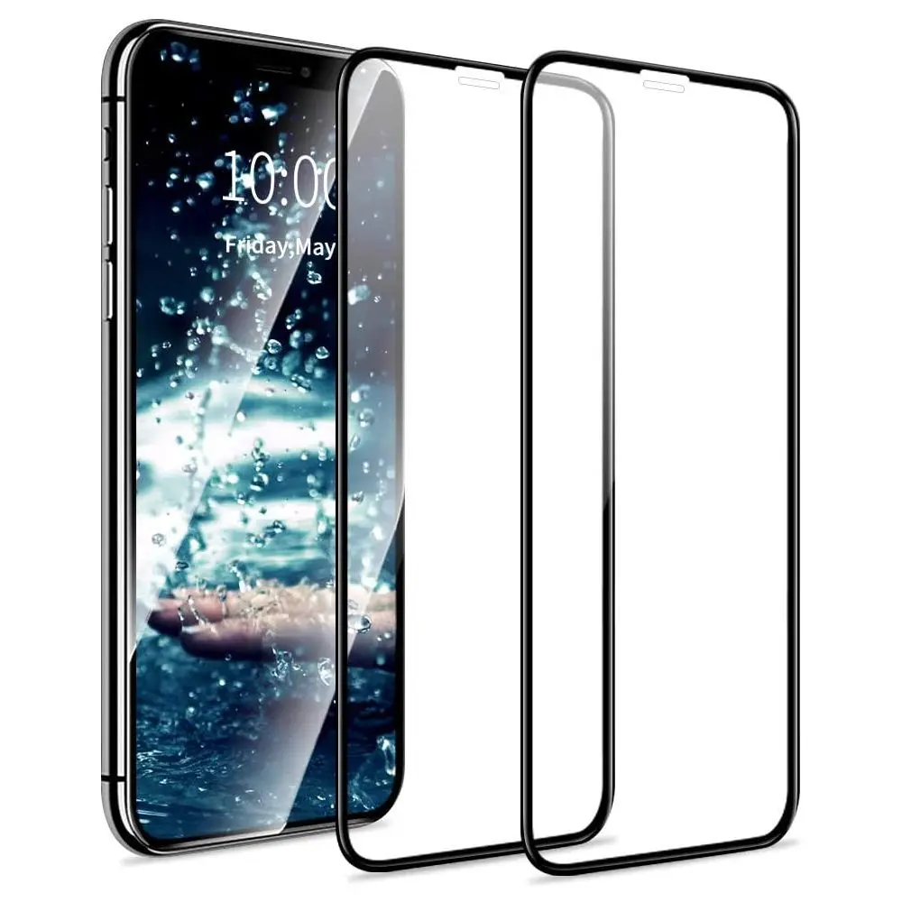 Sticlă de protecție Cellularline Tempered Glass for iPhone 11 Pro Max/ XS Max, Negru - photo