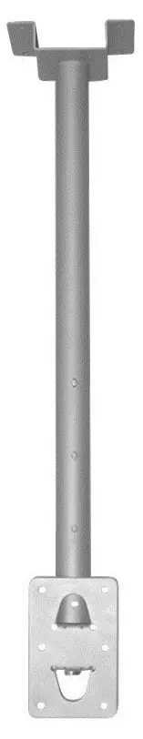 Ceiling Mount Reflecta PALLAS Extend 90, Silver, 23"-70", Rotation, Height adj.500-900 mm. max.75kg. - photo