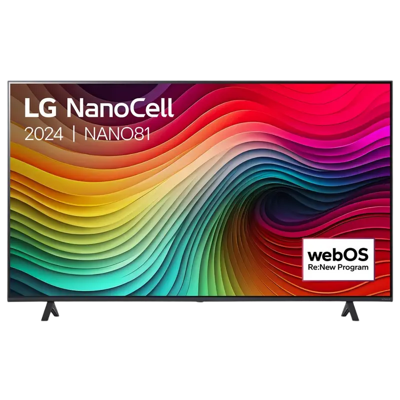 65" LED SMART Телевизор LG 65NANO81T6A, 3840x2160 4K UHD, webOS, Чёрный - photo