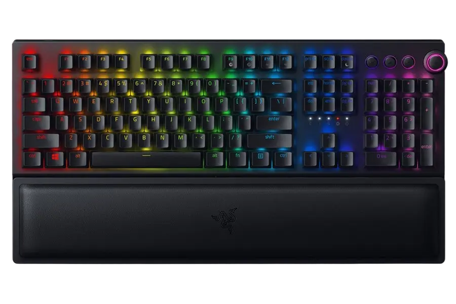 Tastatură Razer BlackWidow V3 Pro, Cu fir / Fără fir, Negru - photo