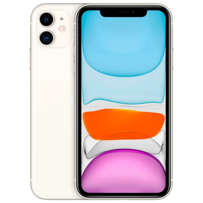 Смартфон Apple iPhone 11, 64Гб/4Гб, White - photo