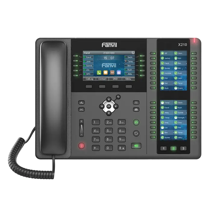 IP Телефон Fanvil X210, Темно-Серый - photo