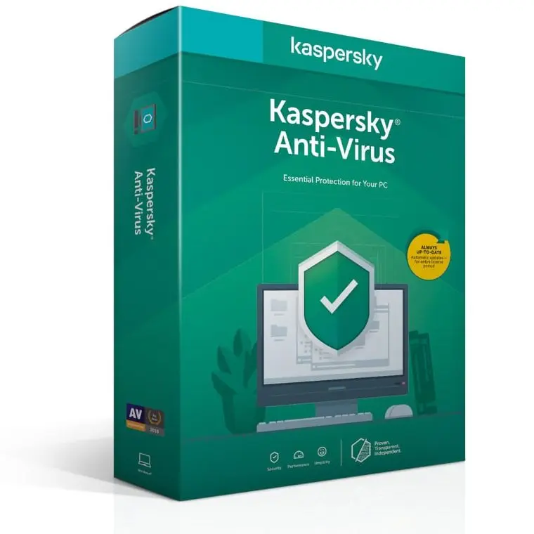 Kaspersky Anti-Virus  Box Base 2+1 Dt 1 year - photo