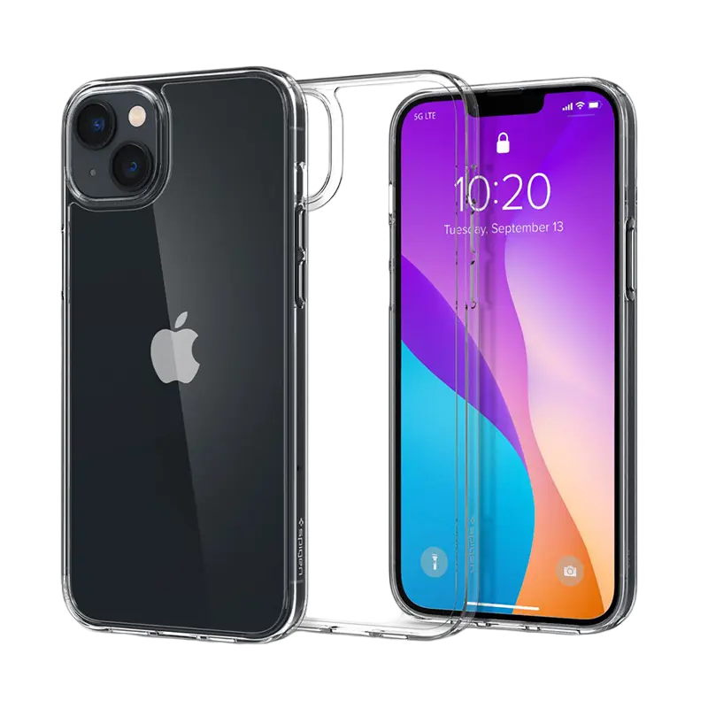 Husă Spigen iPhone 14 Plus, Airskin Hybrid, Transparent - photo