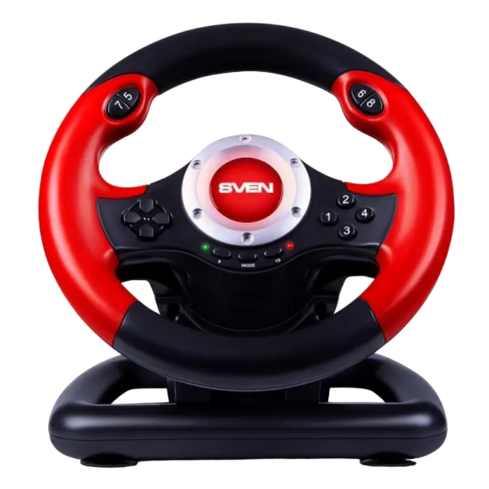 Volan Gaming SVEN GC-W400, Roșu /Negru - photo