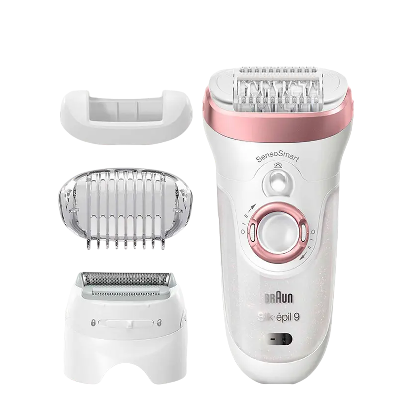 Epilator BRAUN SES9720, Alb/Roz - photo