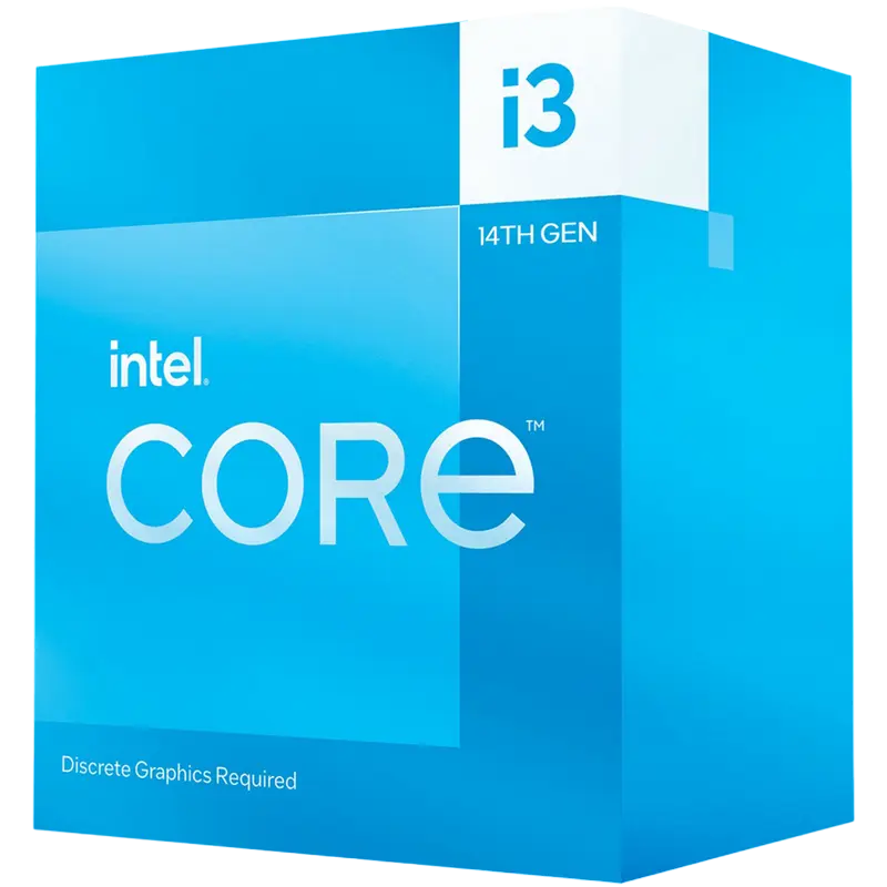 Процессор Intel Core i3-14100F, Нет встроенной графики,  | Tray - photo