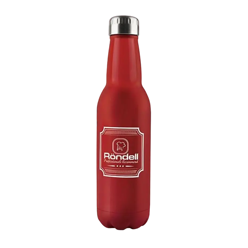 Termos Rondell Bottle, 0,75L, Roșu - photo