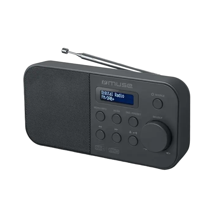Портативное радио MUSE M-109 DB, Чёрный - photo