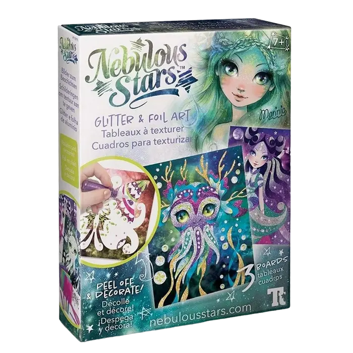 Set pentru desen Nebulous Stars Glitter & Foil Art 11011 - photo