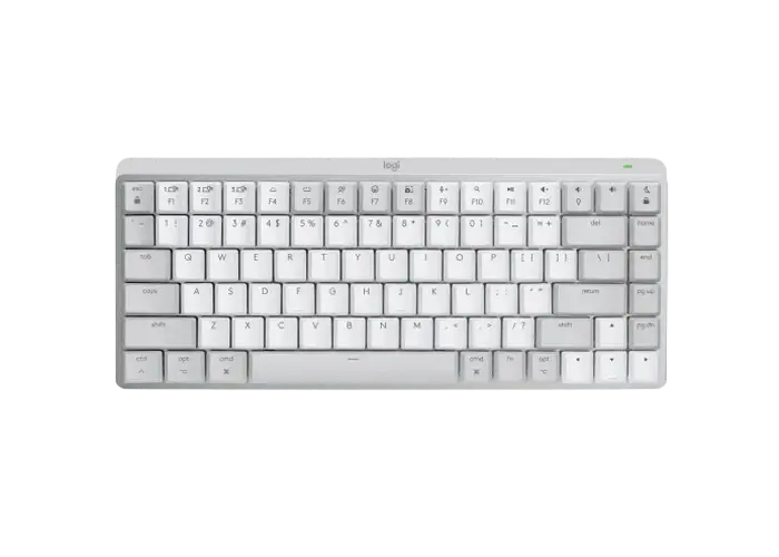 Клавиатура Logitech MX Mechanical Mini for Mac, Беспроводное, Pale Gray - photo