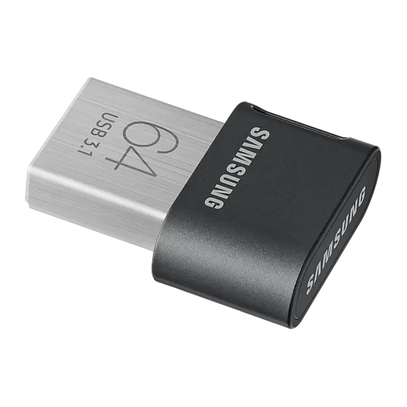 USB Flash накопитель Samsung FIT Plus, 64Гб, Серый - photo