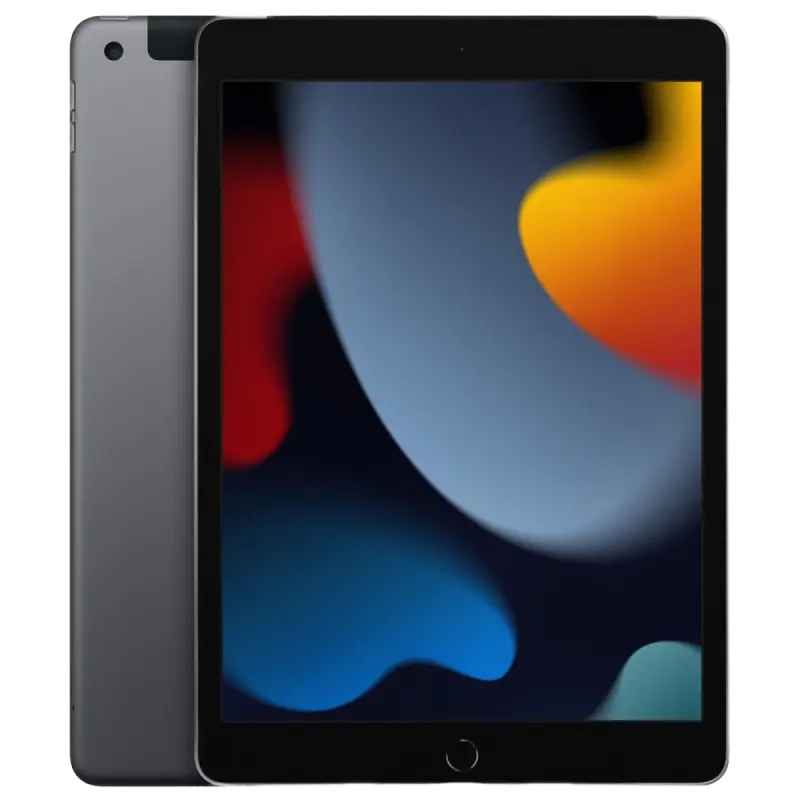 Tabletă Apple iPad 10.2" (9th gen) A2604, WiFi + Cellular, 64GB, Space Grey - photo