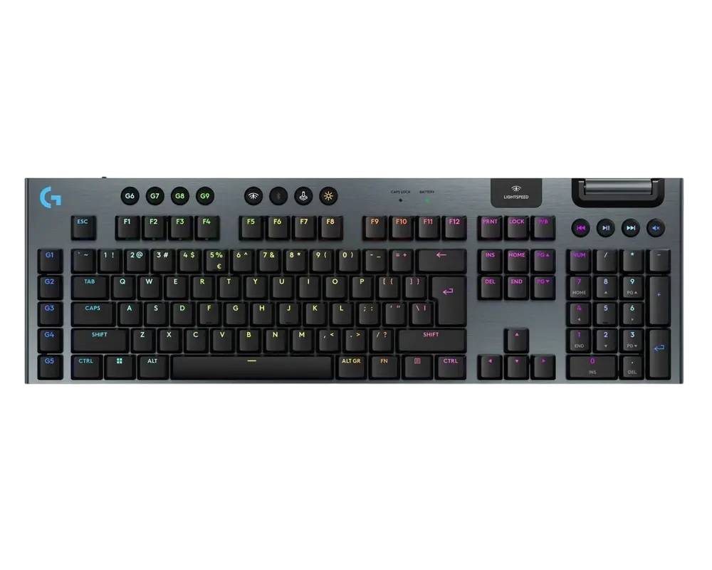 Клавиатура Logitech G915 X Lightspeed, Беспроводное, Чёрный - photo