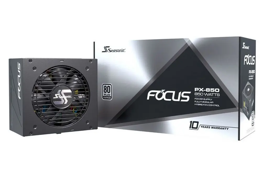 Sursă Alimentare PC Seasonic Focus PX, 850W, ATX, Complet modular - photo