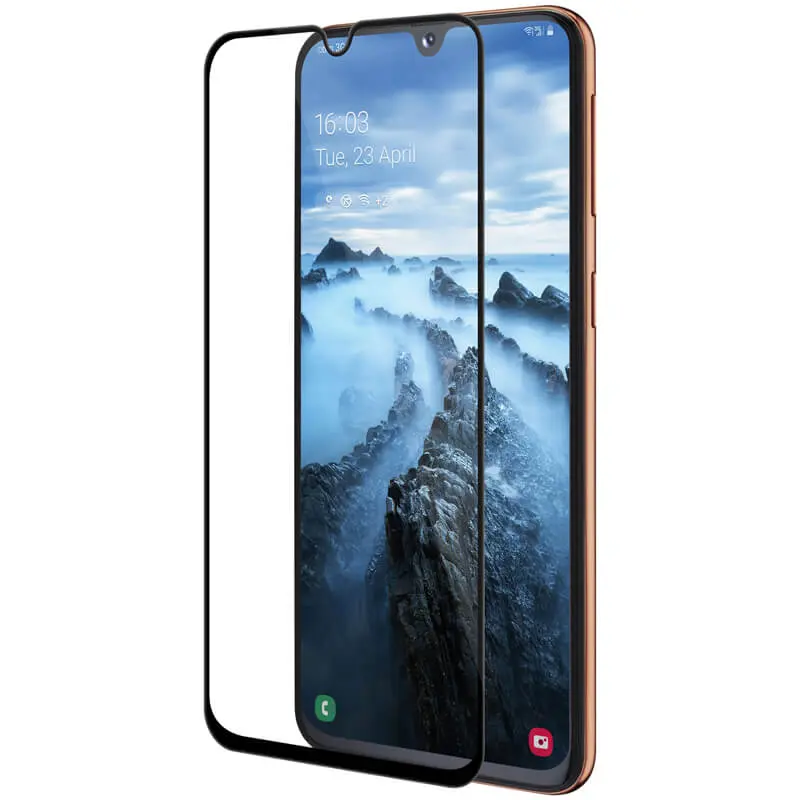 Защитное стекло Nillkin Galaxy A40 - Tempered Glass CP+ pro, Чёрный - photo