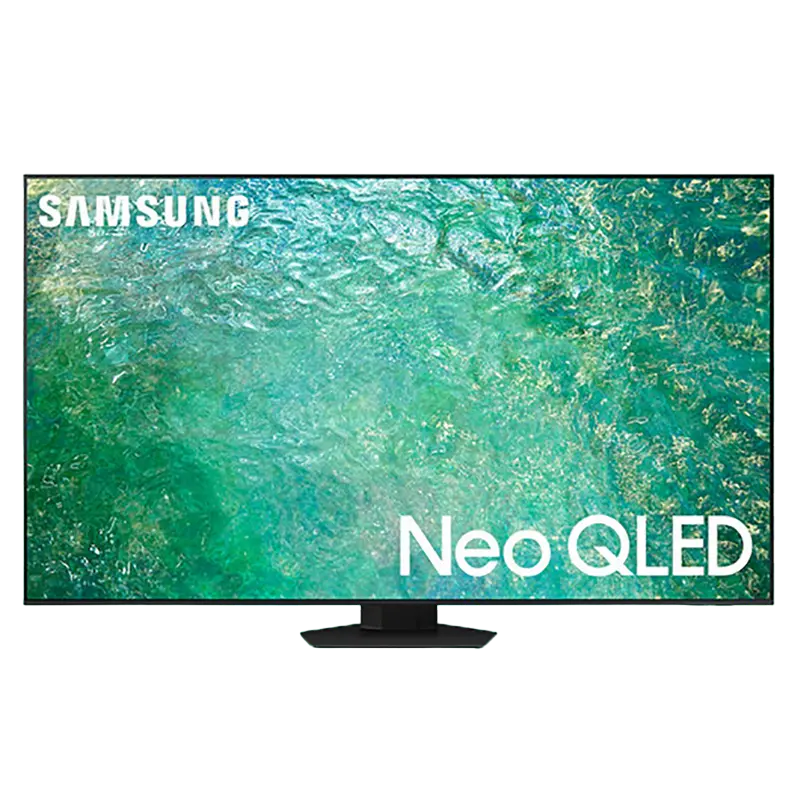 85" QLED SMART Телевизор Samsung QE85QN85CAUXUA, 3840x2160 4K UHD, Tizen, Серебристый - photo