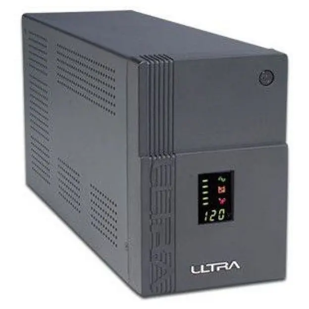UPS  Ultra Power 3000VA/1800W (3 steps of AVR, CPU controlled, USB) metal case, LCD display - photo