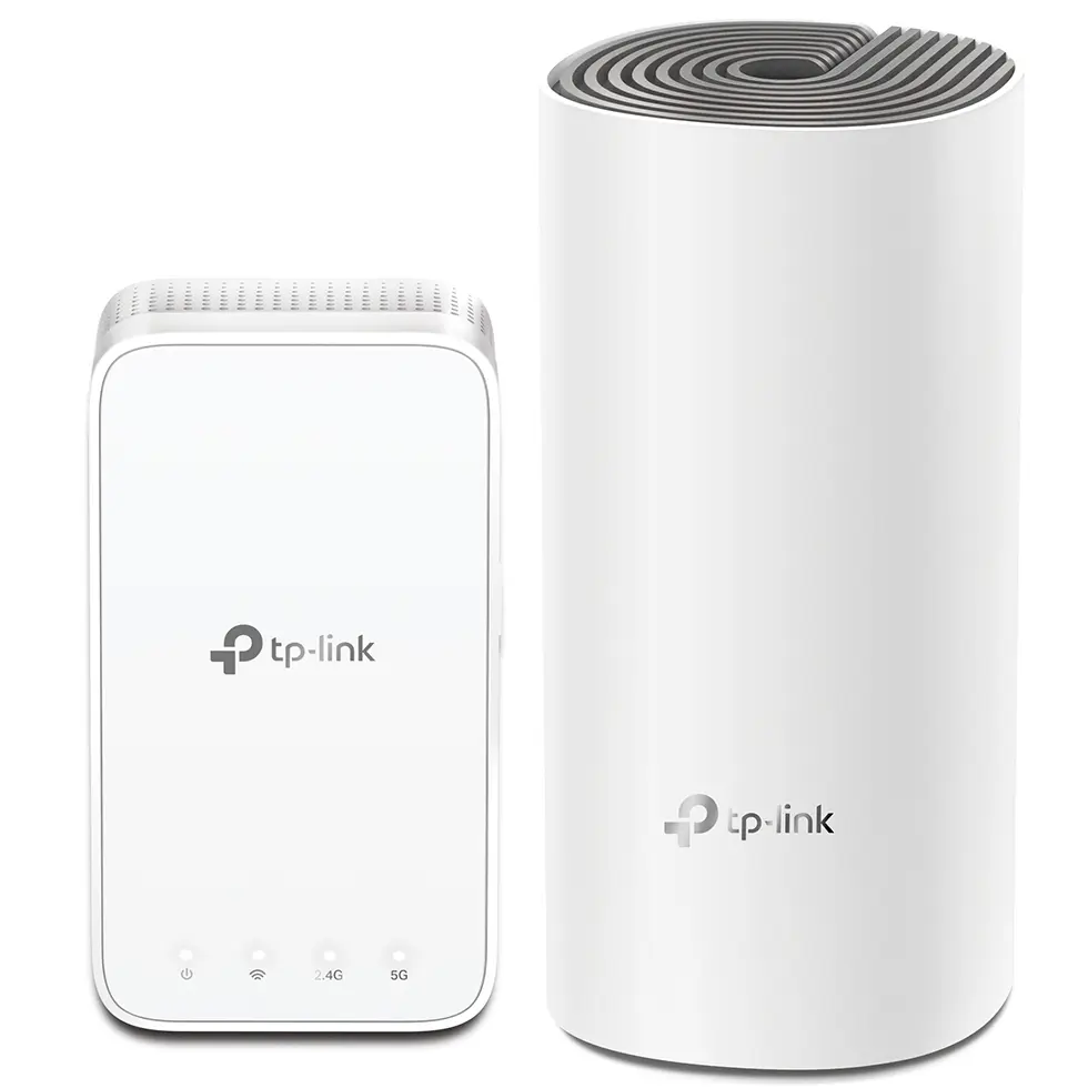 Домашняя Mesh Wi-Fi система TP-LINK Deco E3 (2-pack), Белый - photo