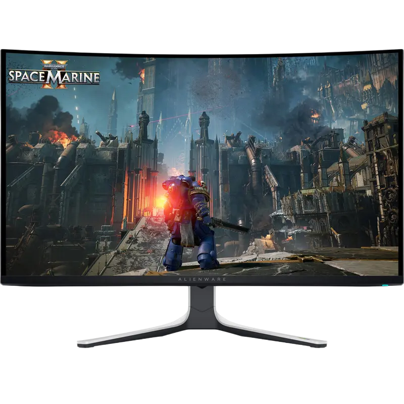 32" Monitor Gaming DELL AW3225QF, QD OLED 3840x2160 4K UHD, Negru | Alb - photo