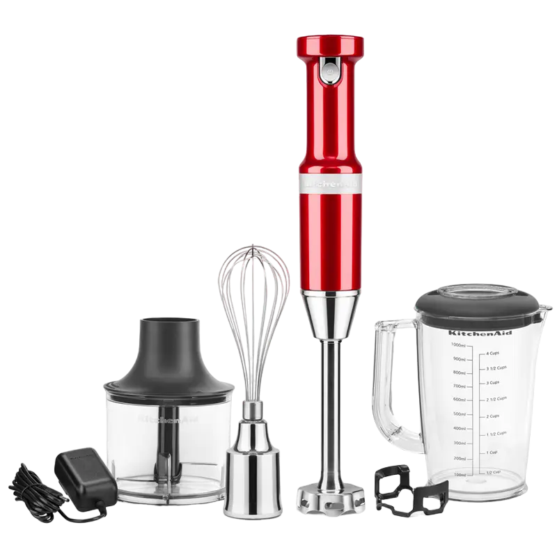 Погружной блендер KitchenAid 5KHBBV83ECA, Карамельное яблоко - photo