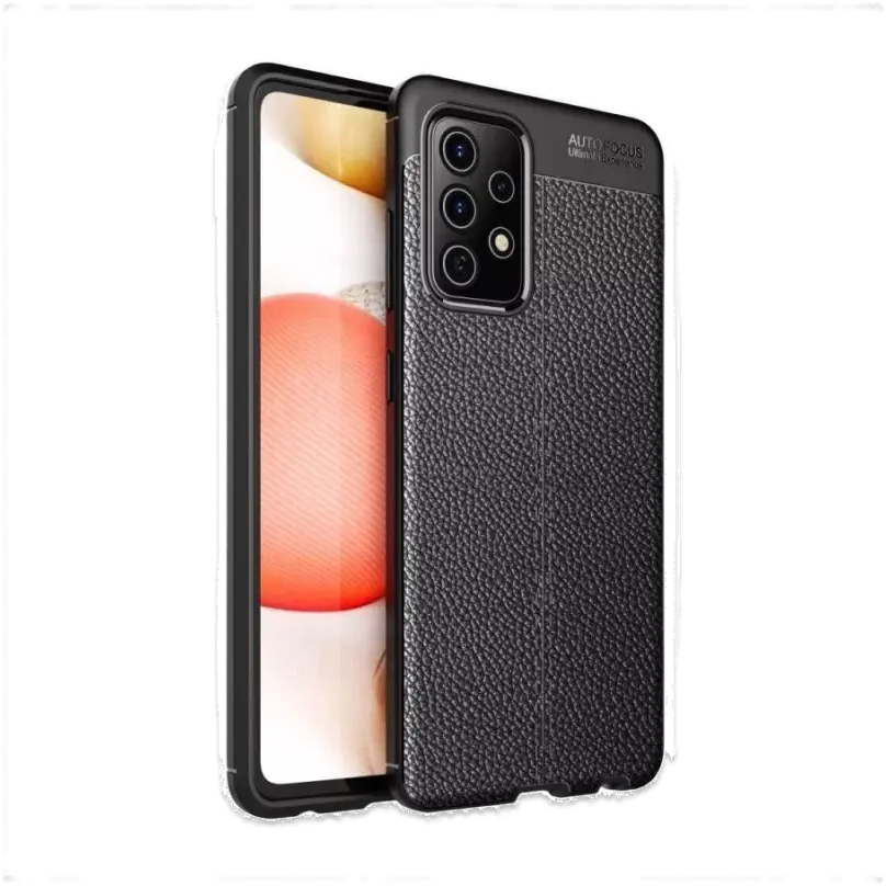 Husă Xcover Galaxy A72 - Leather, Negru - photo